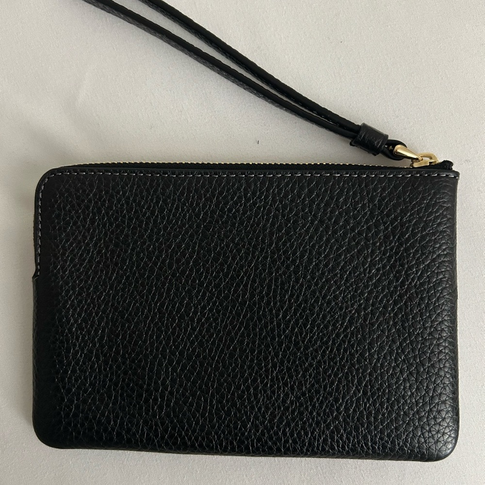 Coach Corner Zip Wristlet - Picture 2 of 6